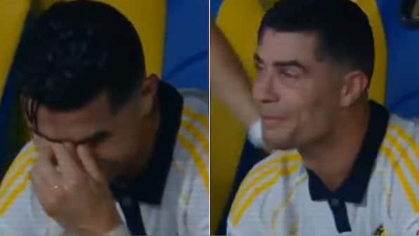 Ronaldo breaks down in tears as Al Nassr win first league title of his Saudi  career - WATCH – Firstpost