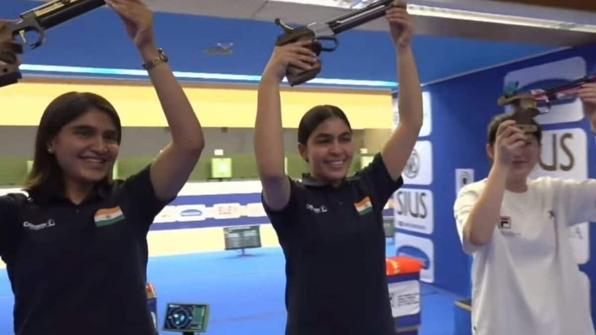 Suruchi Inder Singh wins gold, Esha Singh takes silver as India dominate ISSF World Cup