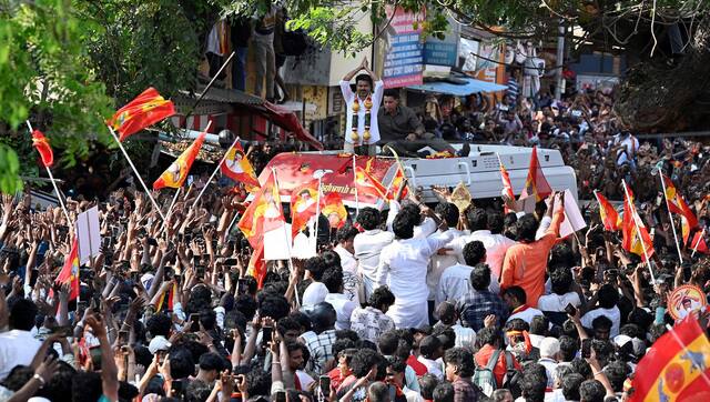 Actor-turned-politician Vijay, president of Tamilaga Vettri Kazhagam (TVK), has insisted his party will form the government in Tamil Nadu on its own strength. Reuters