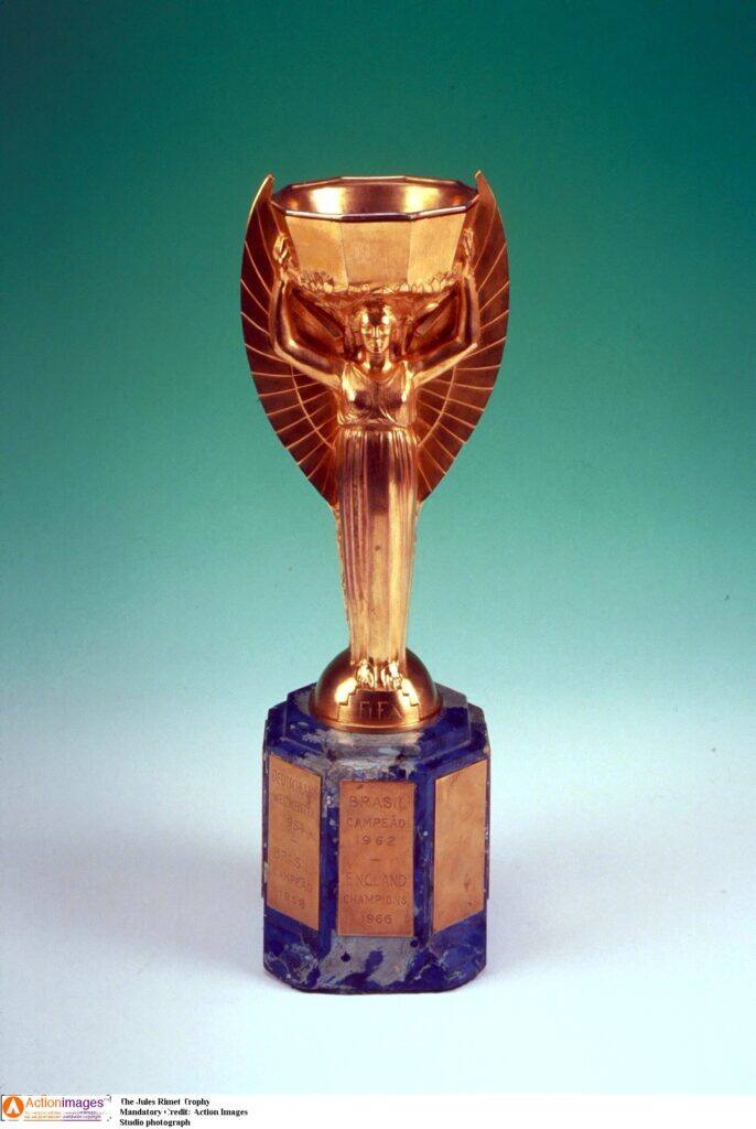 The Jules Rimet Trophy. Image/Action Images Studio via Firstpost
