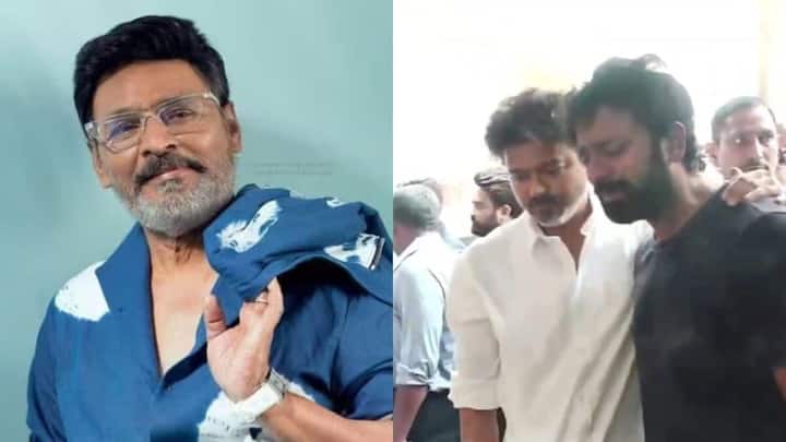 Tamil Nadu CM Vijay pays tribute to filmmaker K Bhagyaraj, consoles family Tamil Nadu CM Vijay pays tribute to filmmaker K Bhagyaraj, consoles family
