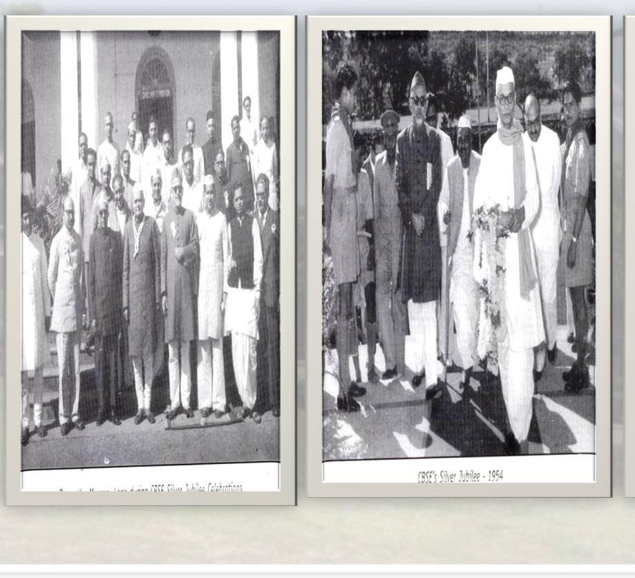 The CBSE celebrates 25 years under the aegis of Dr. Zakir Hussain (President of India 1967-69)) in 1954. File Image/Firstpost via CBSE