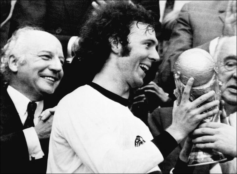 <strong>Franz Beckenbauer (West Germany, 1974)</strong> (Photo by AFP)