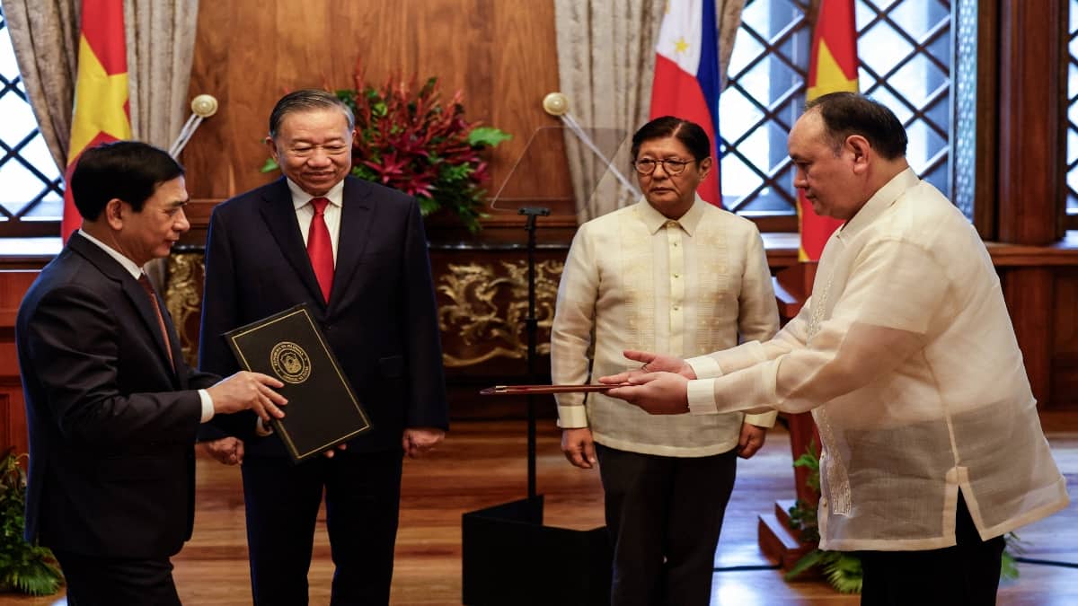 Philippines' defence minister remains defiant as C