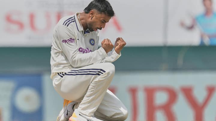 IND vs AFG: Manav Suthar achieves rare record on Test debut with first-over wicket IND vs AFG: Manav Suthar achieves rare record on Test debut with first-over wicket