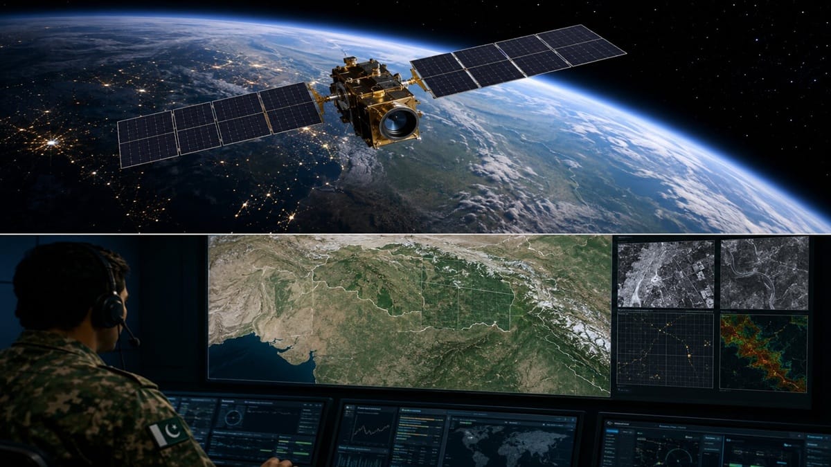 Pakistan’s new satellite constellation keeps constant watch 