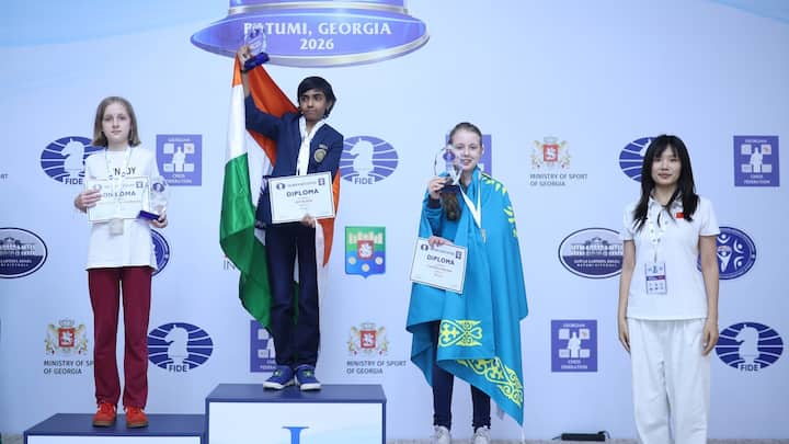 India's Divi Bijesh stages incredible turnaround to win FIDE World Cup Under-12 Girls' Championship
