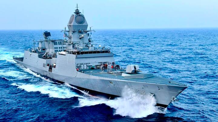 India's maritime power gets a boost as PM Modi inducts three indigenous naval vessels