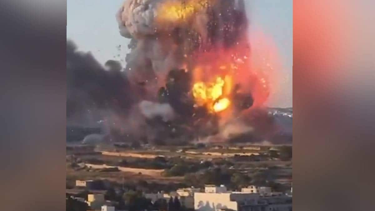 Watch: Sudden explosion at Malta fireworks factory causes widespread damage, nearby farms sustain losses