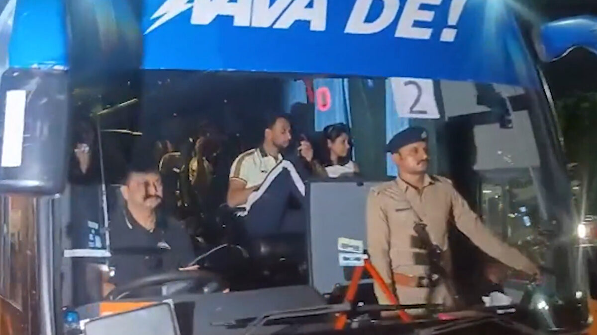 Gujarat Titans players survive massive scare as team bus catches fire after IPL 2026 final against RCB