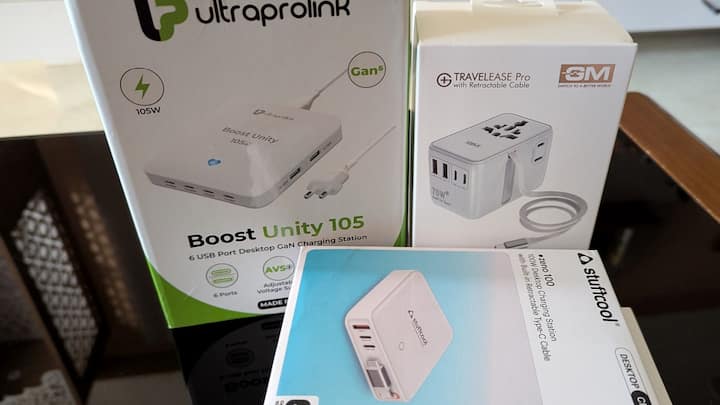 Charging solutions for modern needs: UltraProlink Boost Unity 105, Stuffcool Zeno 100, GM G+ Travelease Pro Firstpost Image