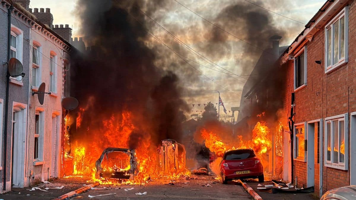What is going on in Northern Ireland? Homes, vehic