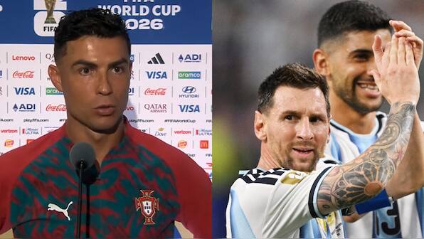Cristiano Ronaldo ignores Lionel Messi question, labels another 'pointless' after  Portugal win: WATCH – Firstpost