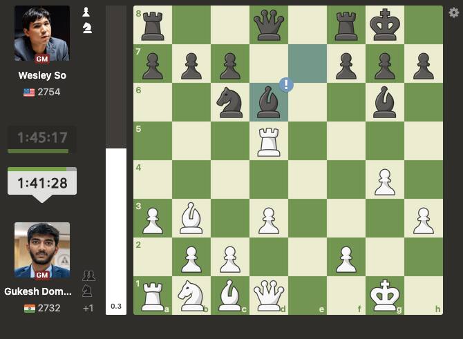 Gukesh vs So, Norway Chess 2026 Round 7 LIVE