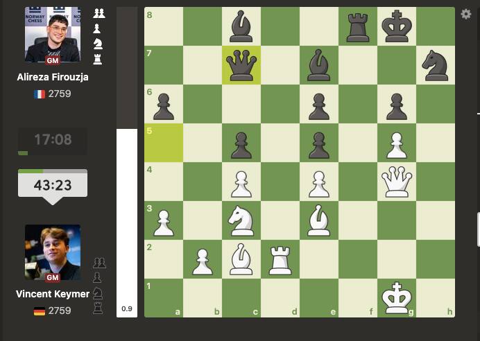 Norway Chess 2026 Round 9 LIVE