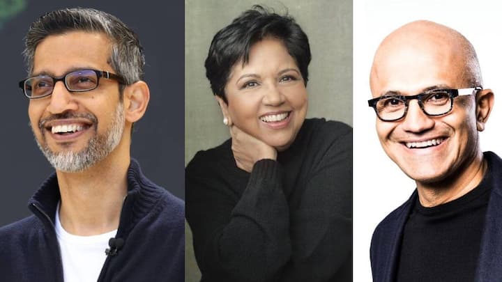 From Google to Adobe: The Indian-origin CEOs and entrepreneurs driving Silicon Valley's AI era From Google to Adobe: The Indian-origin CEOs and entrepreneurs driving Silicon Valley's AI era