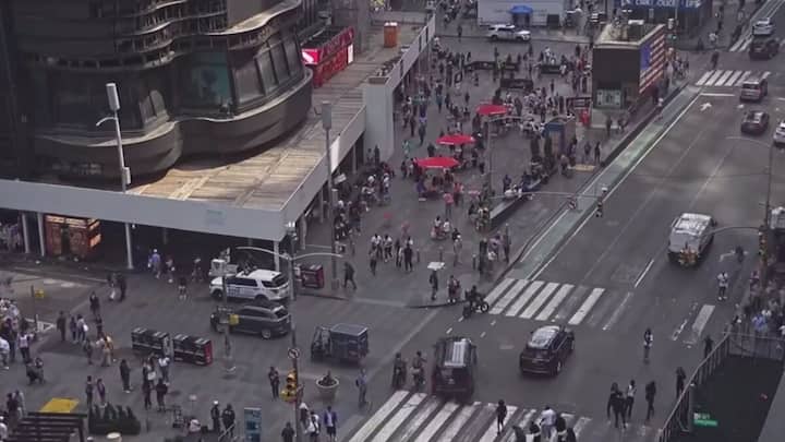 Times Square shooting: Gunfire breaks out at New York's iconic tourist hub; one injured, juvenile suspect held