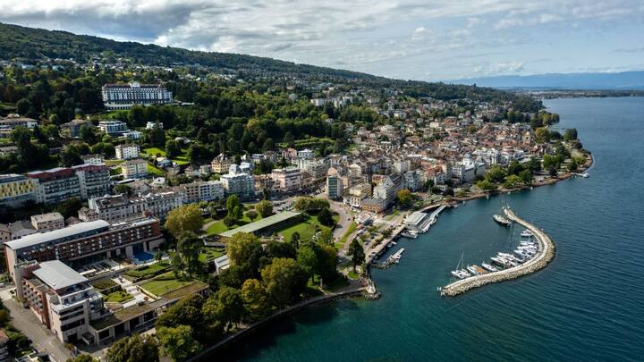 Évian-les-Bains, the G7 Summit 2026 host city, is also one of Europe's most popular spa destinations Évian-les-Bains, the G7 Summit 2026 host city, is also one of Europe's most popular spa destinations