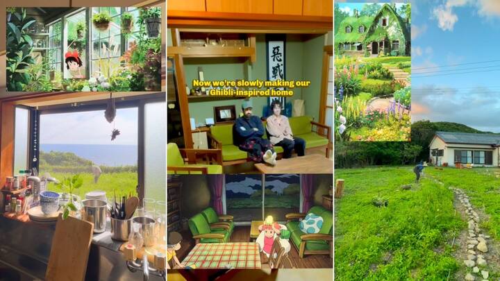 From a 'Ponyo' living room to a 'Kiki' kitchen: How an American couple built their Studio Ghibli dream home in rural Japan From a 'Ponyo' living room to a 'Kiki' kitchen: How an American couple built their Studio Ghibli dream home in rural Japan