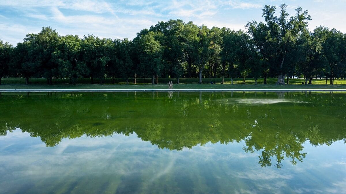 Trump orders immediate repairs to Washington pool renovation, blames vandalism for damage