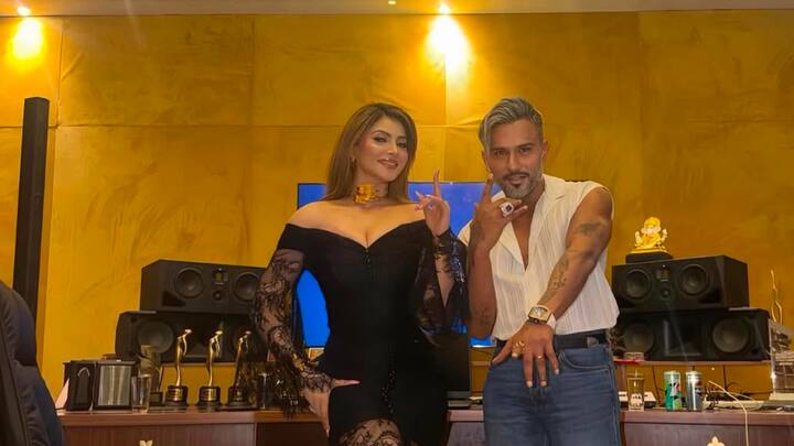 Is singer Yo Yo Honey Singh collaborating with actress Urvashi Rautela? Details inside