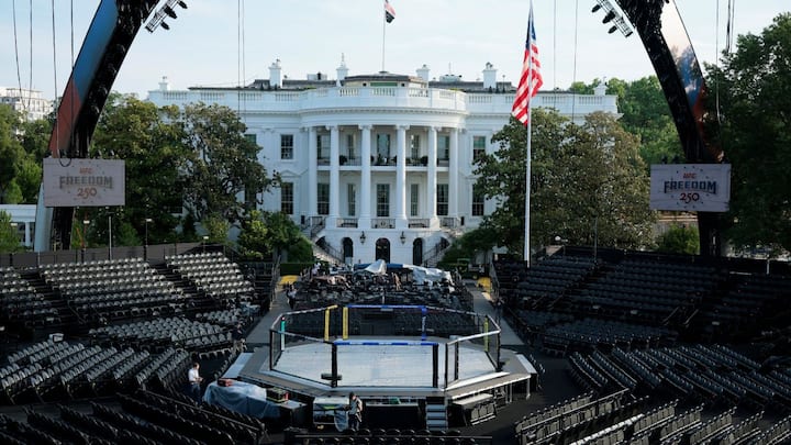 Trump's UFC spectacle: How a $60 million fight night is taking over White House