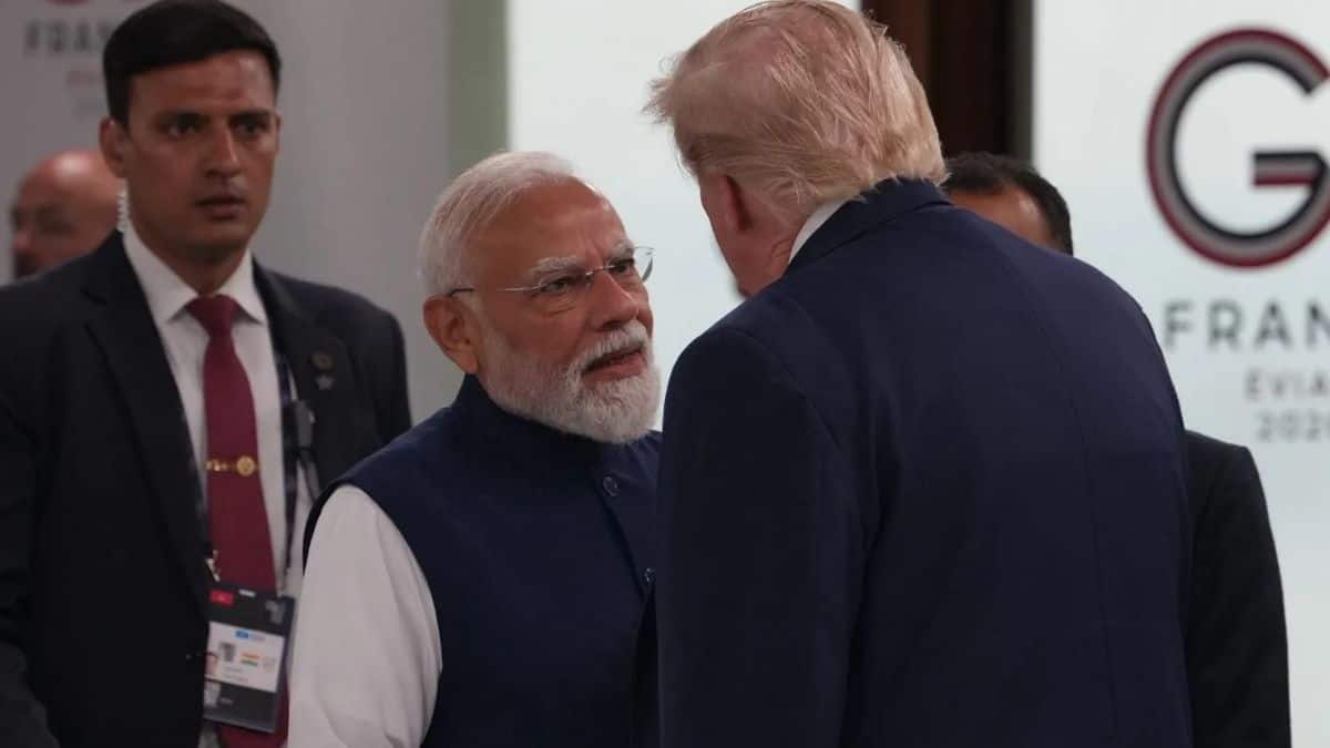 PM Modi, Trump share handshake at G7 ahead of formal talks likely on West Asia, trade, energy security