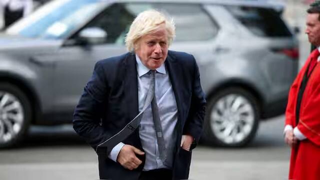 Former British Prime Minister Boris Johnson. Reuters