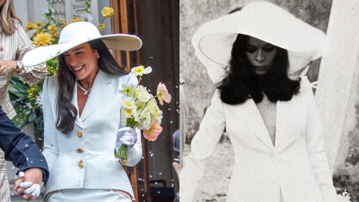 Dua Lipa's Wedding: How the singer's viral outfit reminded fans of the original cool-girl bride Bianca Jagger