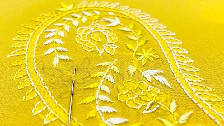 Why is Lucknow known for chikankari embroidery?