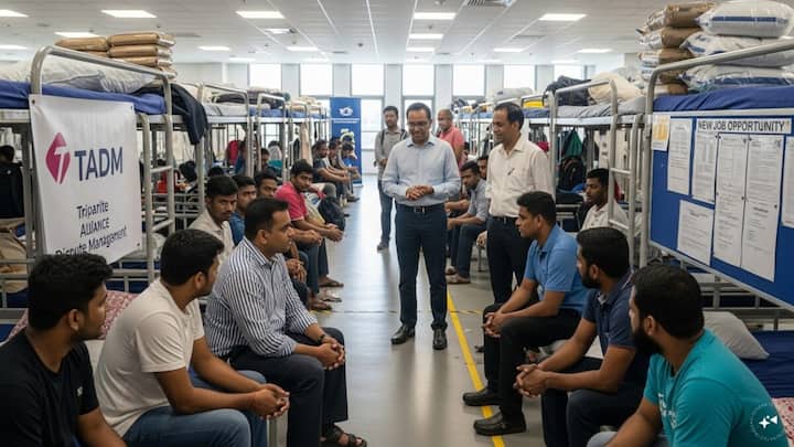 Indian-origin businessman returns to Singapore after allegedly leaving 400 migrant workers unpaid