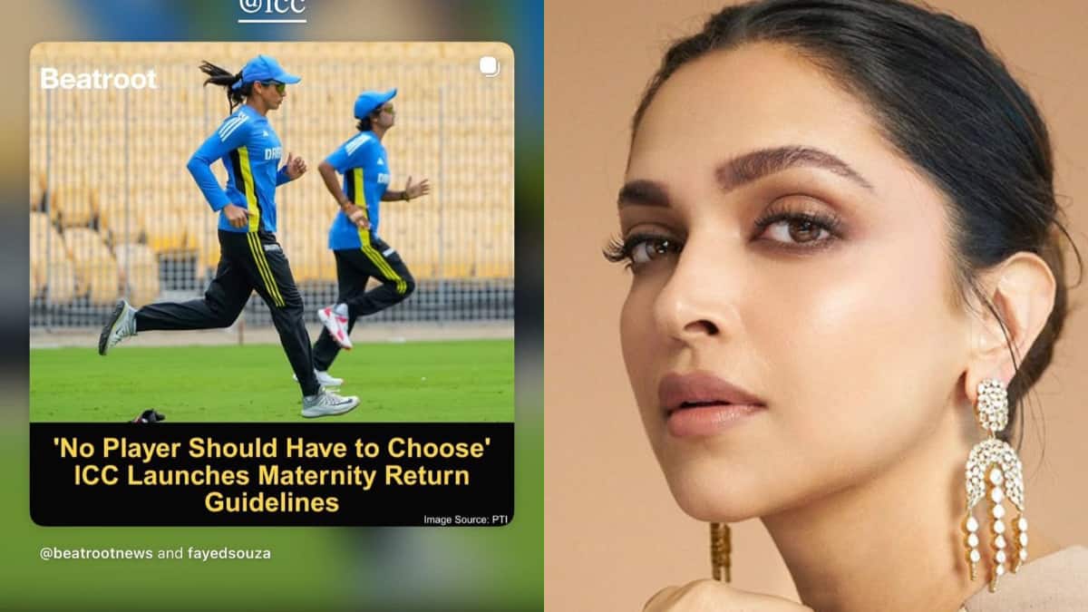 Deepika Padukone lauds ICC's new maternity return guidelines a 'Landmark Moment for Women in Sport'