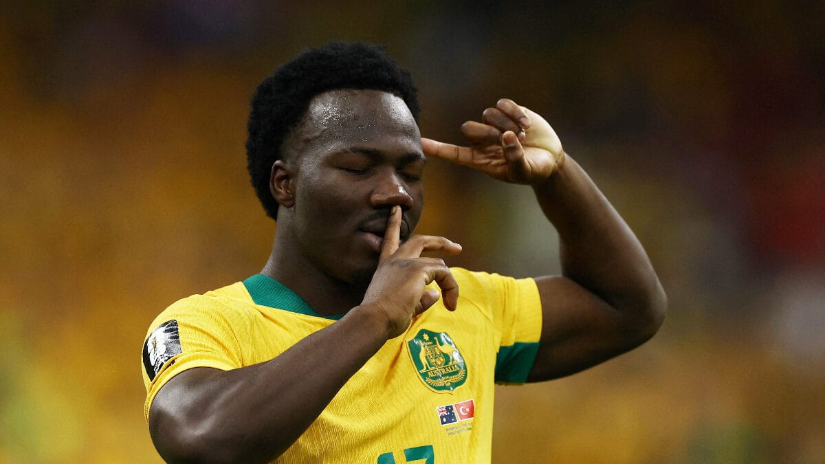 Irankunda Becomes Youngest Australian World Cup Scorer in Socceroos' Win