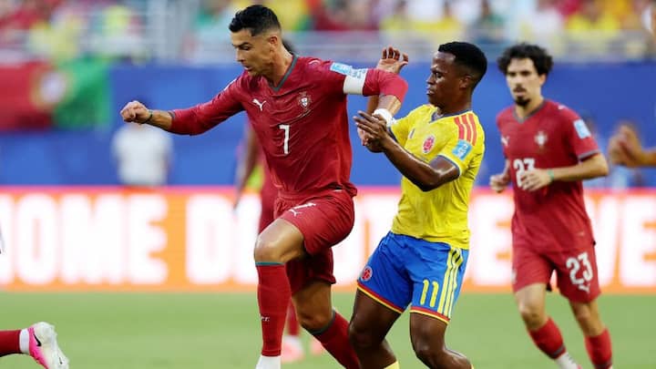 Colombia vs Portugal Highlights, FIFA World Cup 2026: Portugal denied top spot as match ends in 0-0 draw