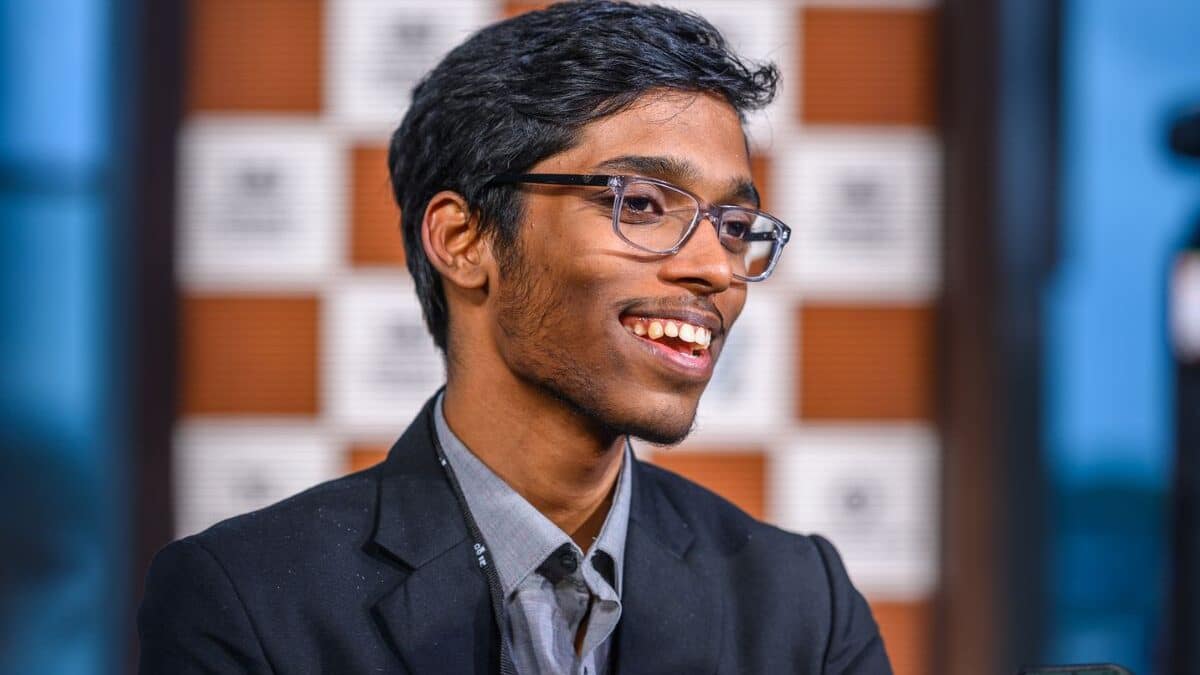 Praggnanandhaa holds lead spot in St. Louis after rapid round, Sindarov and So close behind