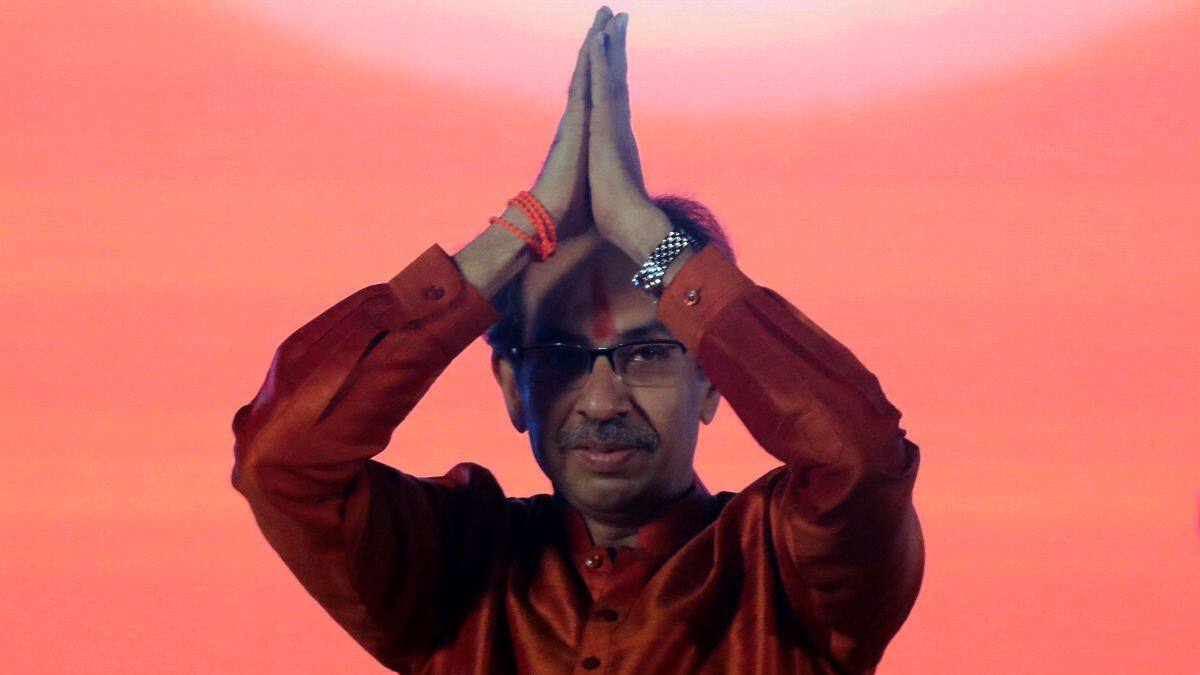 Six of the nine MPs of Uddhav Thackeray’s Shiv Sena (UBT) are likely to break away. File photo/Reuters