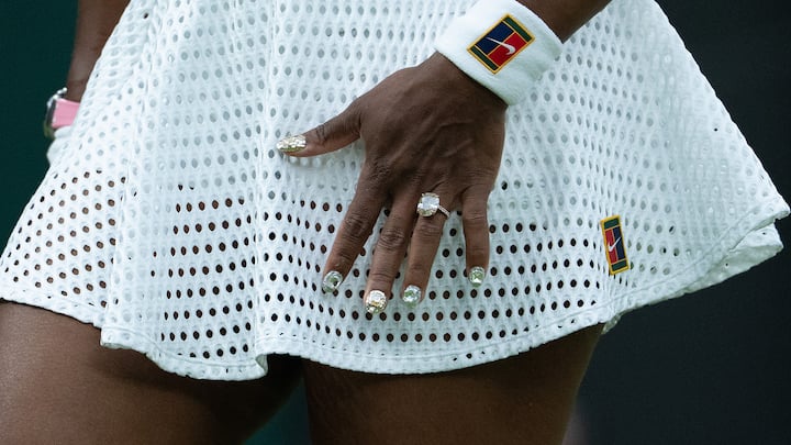 Serena Williams's Wimbledon return came with a $3 million ring and a matching manicure