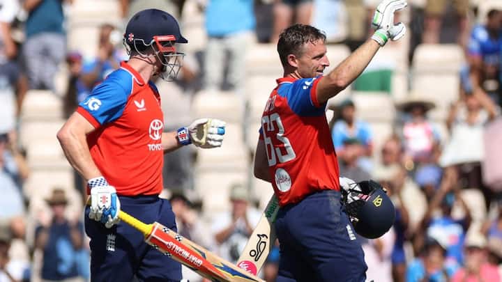 Buttler and Brook power England to 4-0 series sweep against India with record T20I partnership