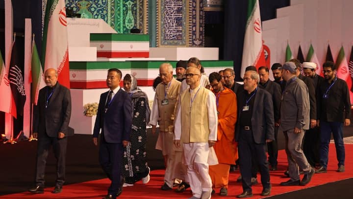 Ali Khamenei funeral: Indian delegation pays tribute in Tehran ahead of final farewell