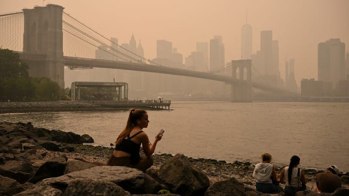 'Willful negligence': Trump threatens Canada with tariffs as wildfires worsen air quality in US states