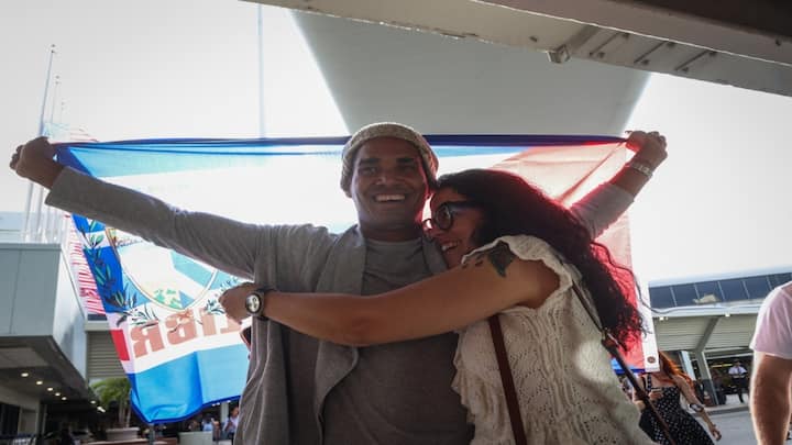 Cuban dissident artist Luis Manuel Otero Alcantara lands in US exile after 5-year prison sentence