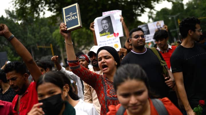 Indian diaspora rallies across five countries in support of CJP over Neet row Indian diaspora rallies across five countries in support of CJP over Neet row