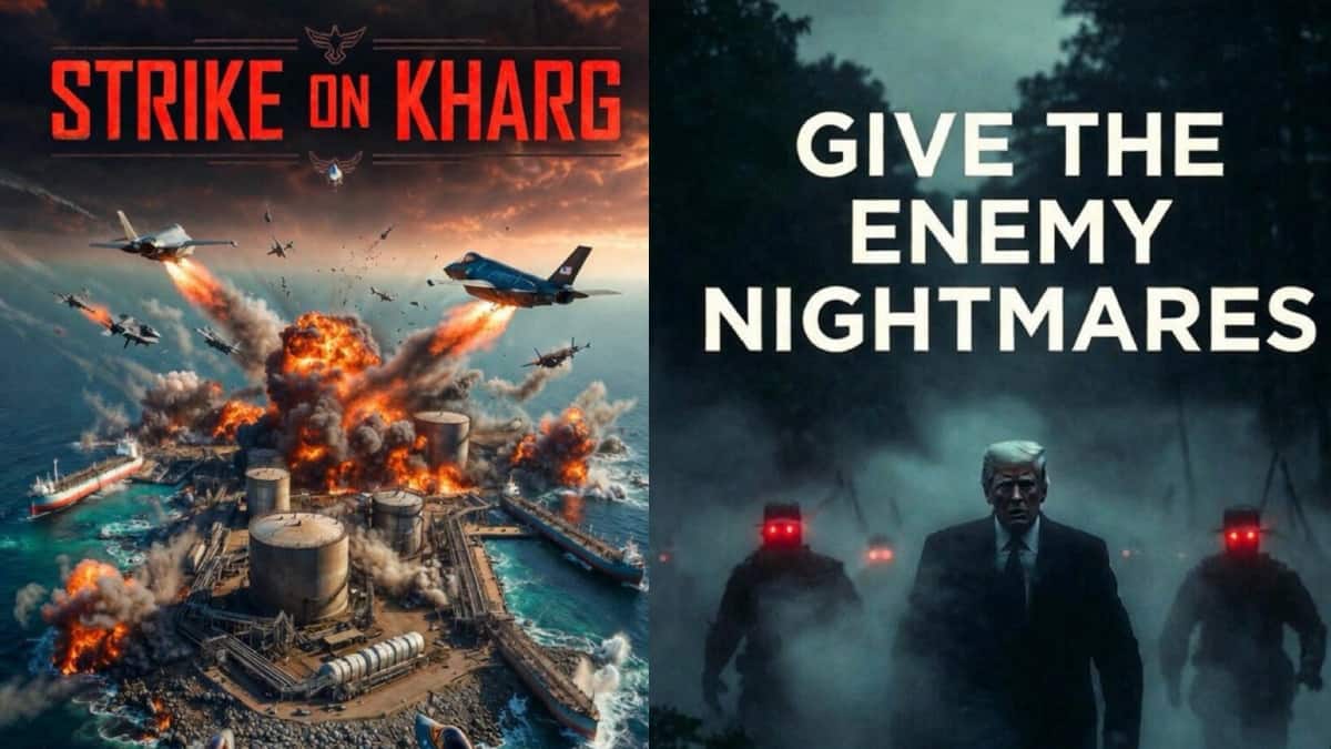 Trump Posts AI-Generated Images of Iranian Attacks