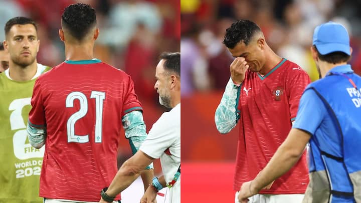 Emotional Ronaldo dons No. 21 as Portugal pays tribute to late Diogo Jota after 2-1 victory over Croatia
