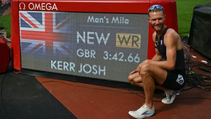 Britain's Josh Kerr obliterates 27-year-old men's mile benchmark in breathtaking effort Britain's Josh Kerr obliterates 27-year-old men's mile benchmark in breathtaking effort