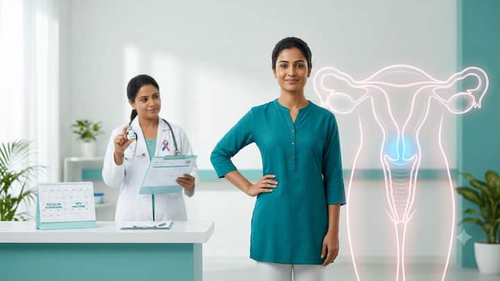 Cervical cancer cases in India fall 37 percent in a decade: Are screening and HPV vaccination finally making a difference? Cervical cancer cases in India fall 37 percent in a decade: Are screening and HPV vaccination finally making a difference?