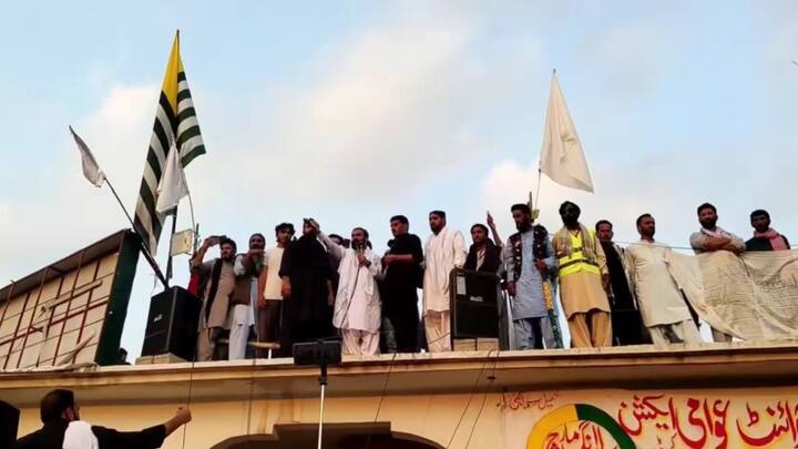 ‘Pakistani Army gave guns to Kashmiris’: JAAC leader flags Rawalpindi’s hypocrisy at POK protest