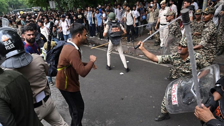 Protest march to Parliament to resume today, says CJP leader Abhijeet Dipke Protest march to Parliament to resume today, says CJP leader Abhijeet Dipke