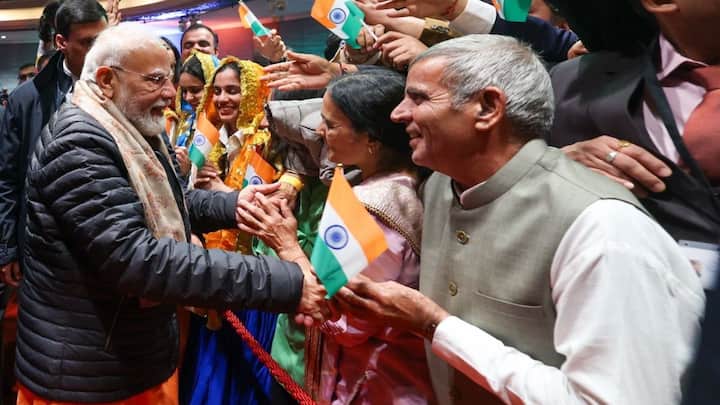 PM Modi receives rousing welcome from Indian diaspora on arrival in Australia