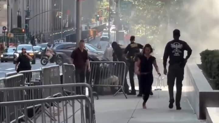 Explosion outside New York ICE headquarters: Suspect arrested after fire near FBI building Explosion outside New York ICE headquarters: Suspect arrested after fire near FBI building